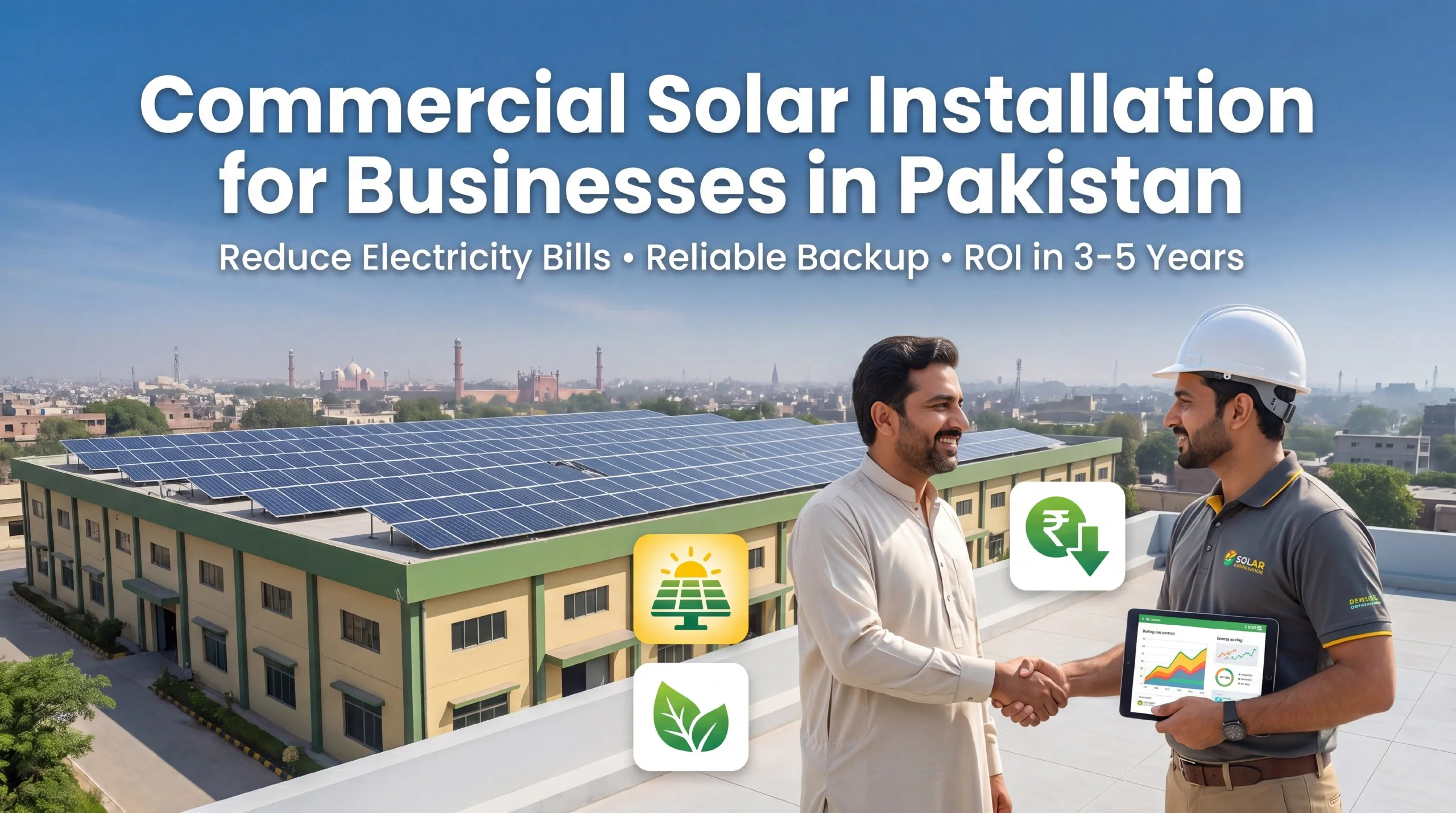 Commercial solar for businesses