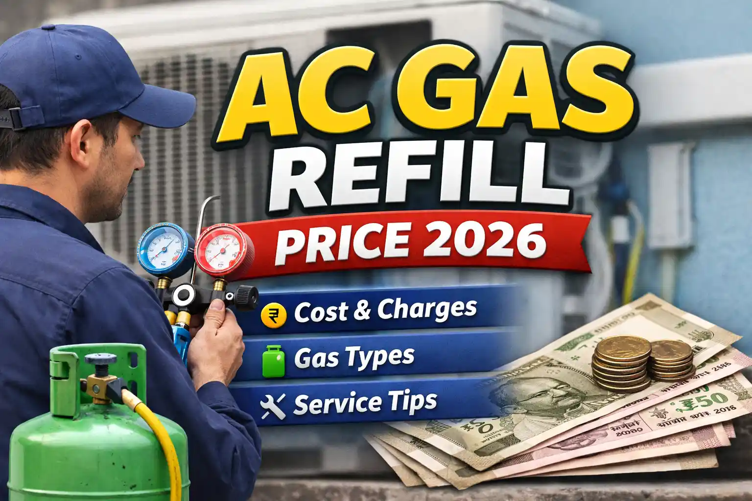 AC gas charging